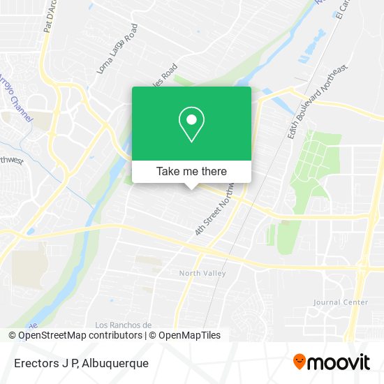 Mapa de Erectors J P