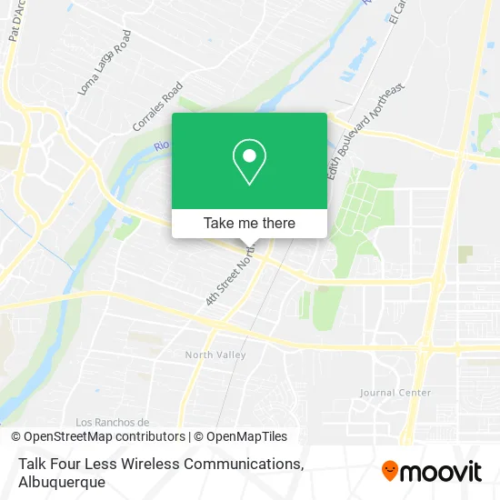 Talk Four Less Wireless Communications map