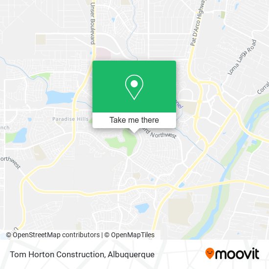 Mapa de Tom Horton Construction