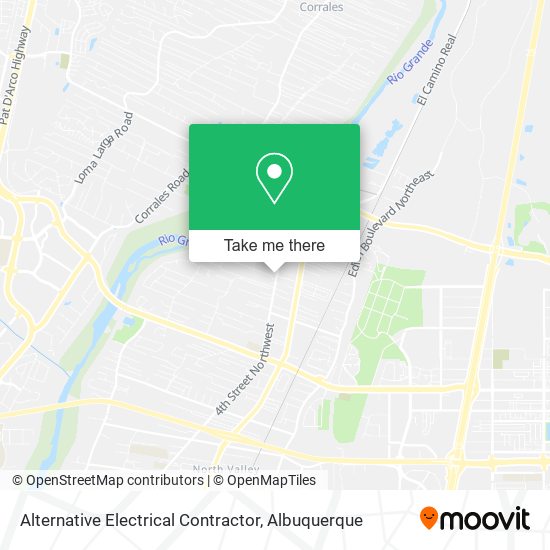 Alternative Electrical Contractor map