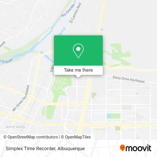 Simplex Time Recorder map