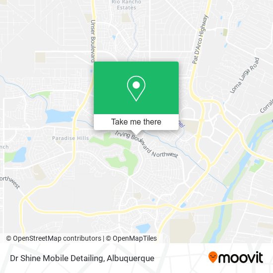 Dr Shine Mobile Detailing map