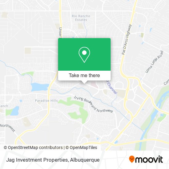 Jag Investment Properties map