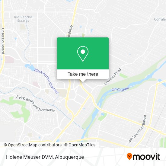 Holene Meuser DVM map