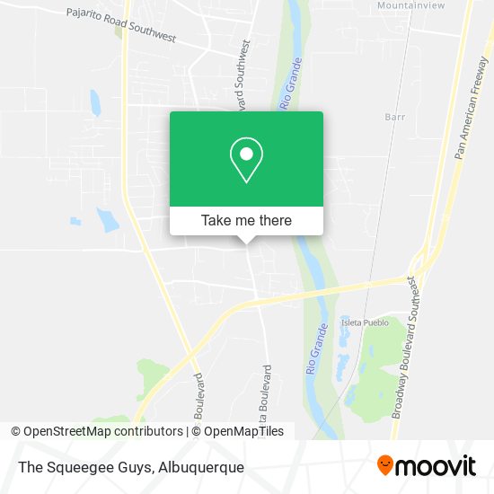 The Squeegee Guys map