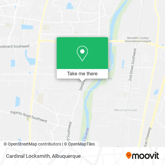 Cardinal Locksmith map
