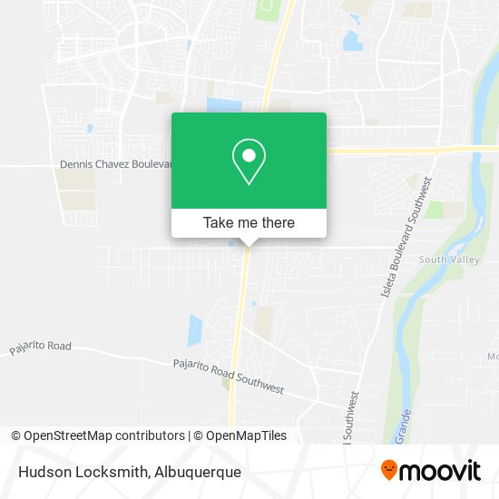 Hudson Locksmith map
