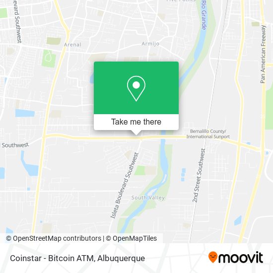 Mapa de Coinstar - Bitcoin ATM