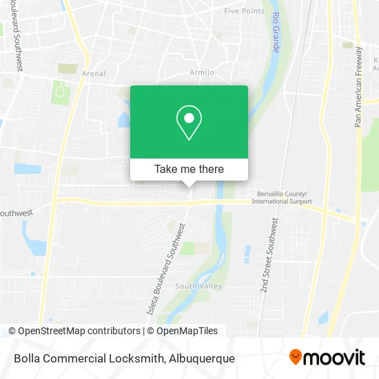 Mapa de Bolla Commercial Locksmith