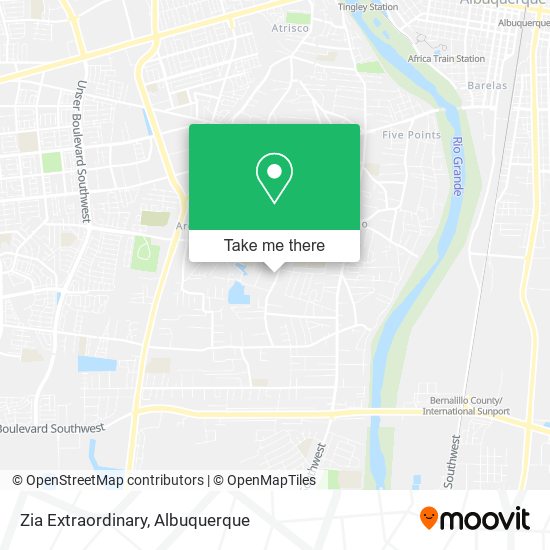 Zia Extraordinary map