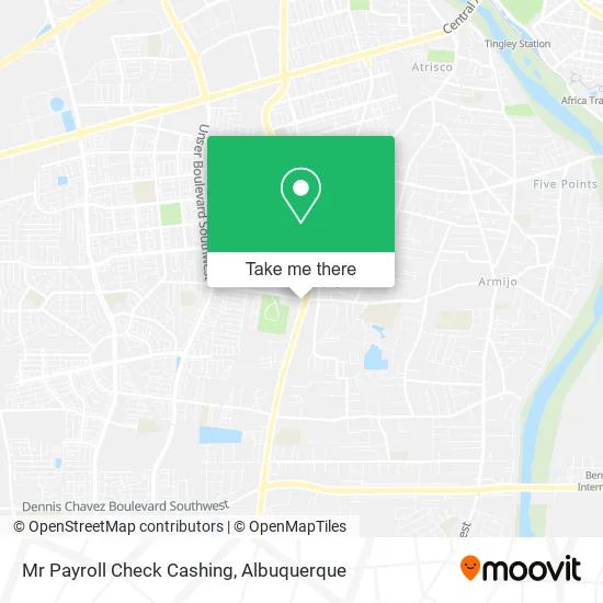 Mr Payroll Check Cashing map