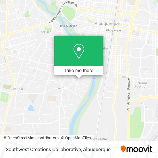 Southwest Creations Collaborative map