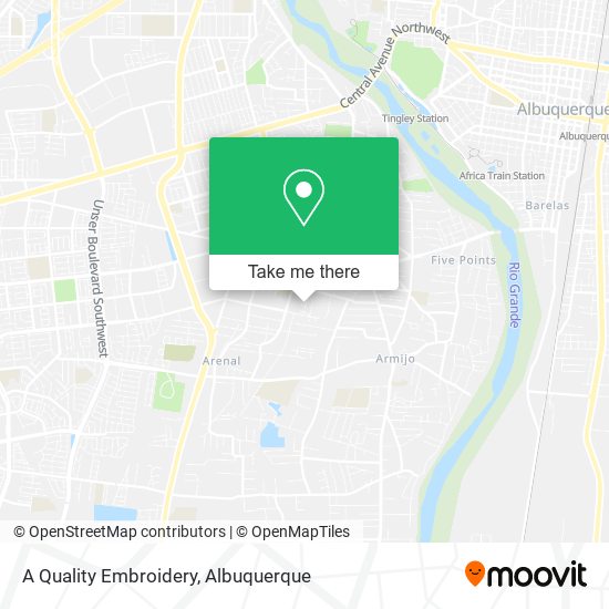 Mapa de A Quality Embroidery