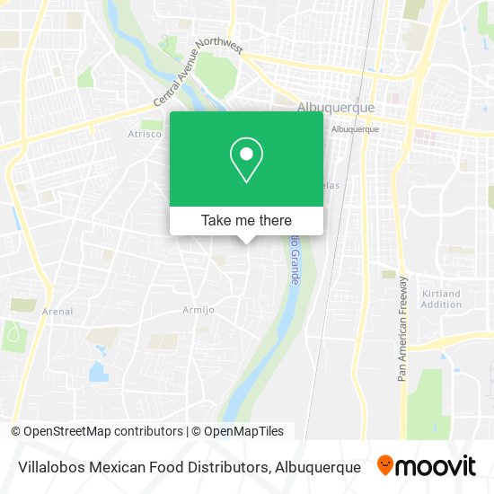 Mapa de Villalobos Mexican Food Distributors