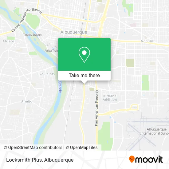 Locksmith Plus map