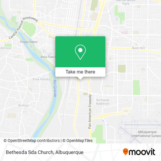 Mapa de Bethesda Sda Church
