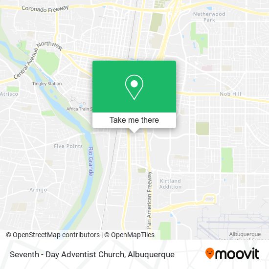 Seventh - Day Adventist Church map