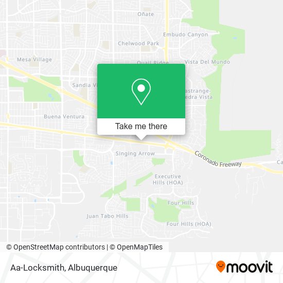 Mapa de Aa-Locksmith