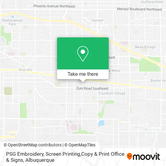 PSG Embroidery, Screen Printing,Copy & Print Office & Signs map