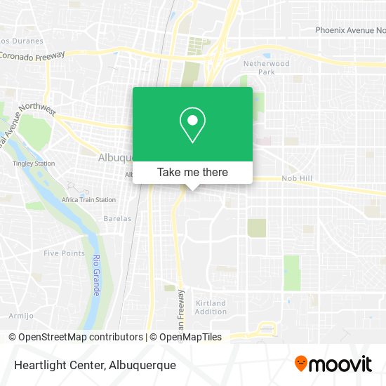 Heartlight Center map