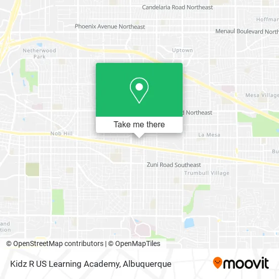 Kidz R US Learning Academy map