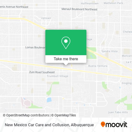 Mapa de New Mexico Car Care and Collusion