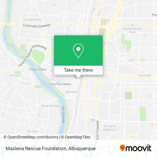Maslena Rescue Foundation map