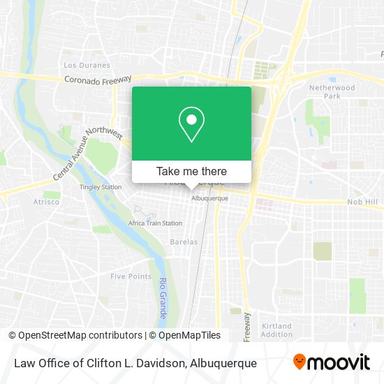 Law Office of Clifton L. Davidson map