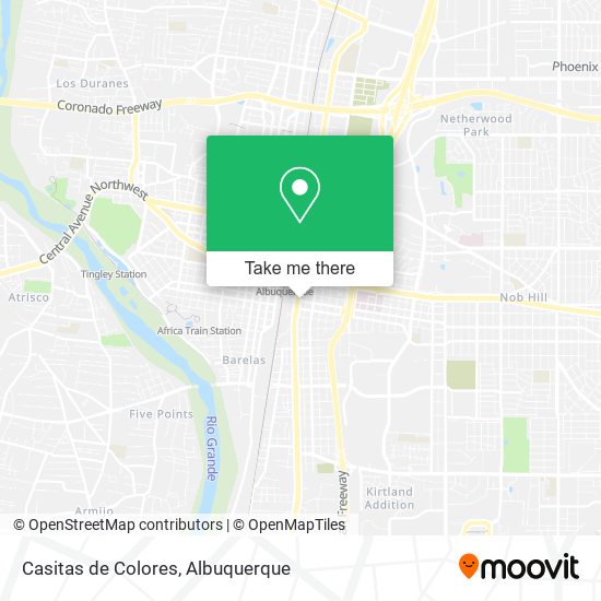 Casitas de Colores map
