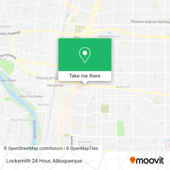 Locksmith 24 Hour map