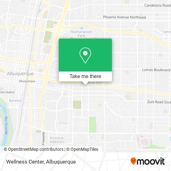 Mapa de Wellness Center