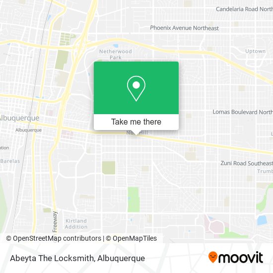Mapa de Abeyta The Locksmith