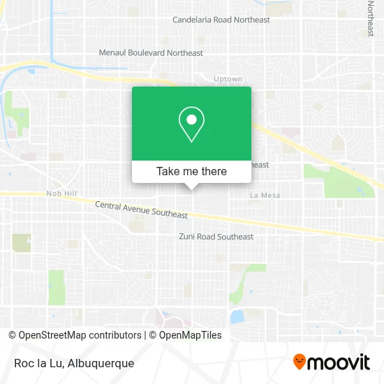 Roc la Lu map