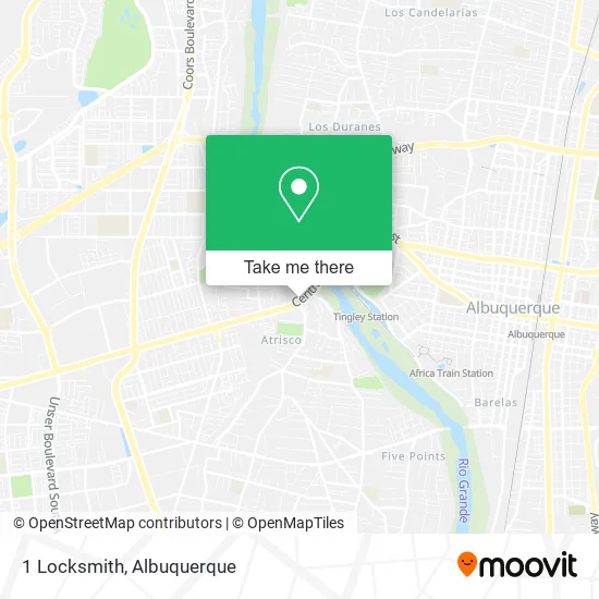 Mapa de 1 Locksmith