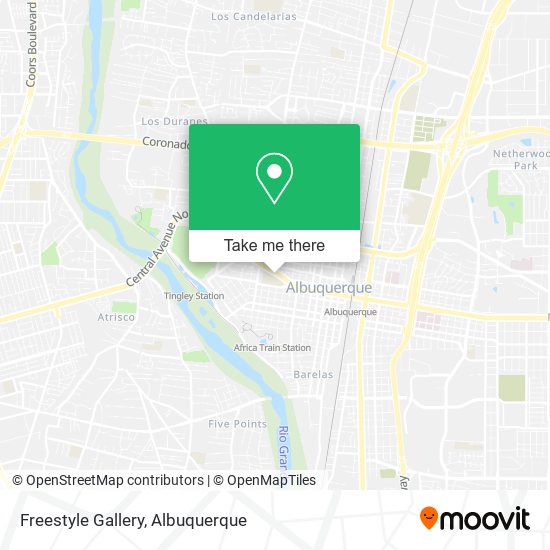 Mapa de Freestyle Gallery