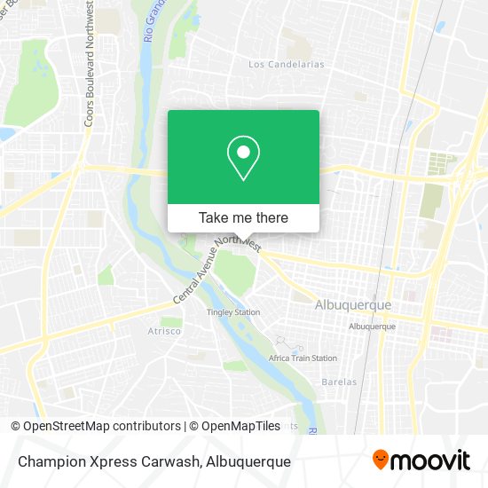 Champion Xpress Carwash map