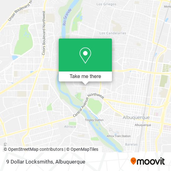9 Dollar Locksmiths map