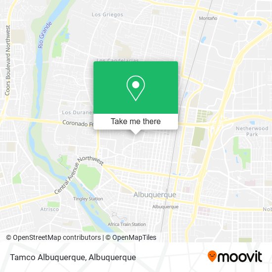 Tamco Albuquerque map