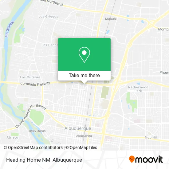 Mapa de Heading Home NM