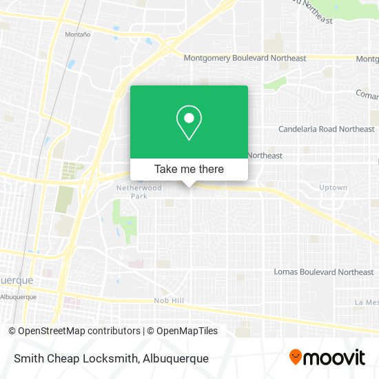 Mapa de Smith Cheap Locksmith