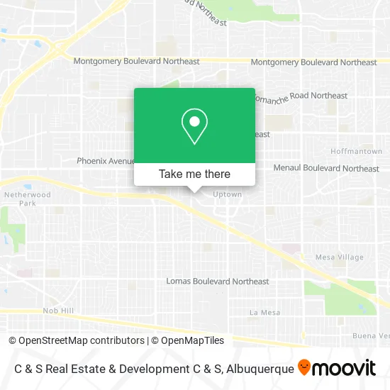 C & S Real Estate & Development C & S map