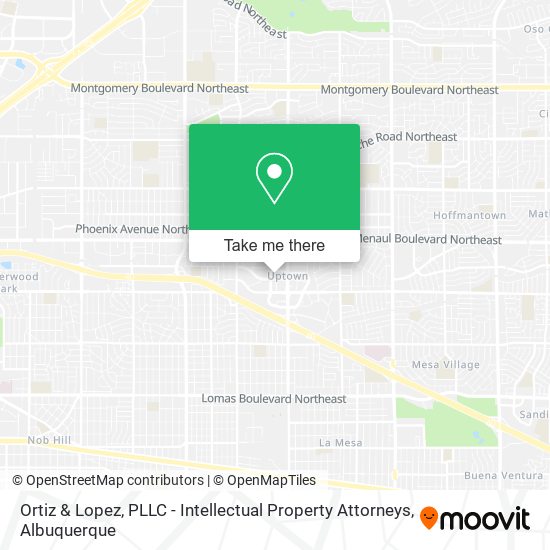 Mapa de Ortiz & Lopez, PLLC - Intellectual Property Attorneys