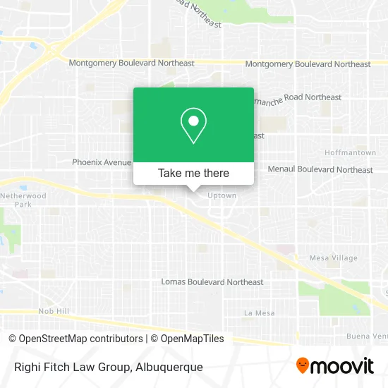 Righi Fitch Law Group map