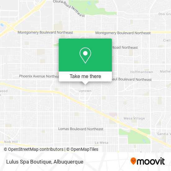 Lulus Spa Boutique map