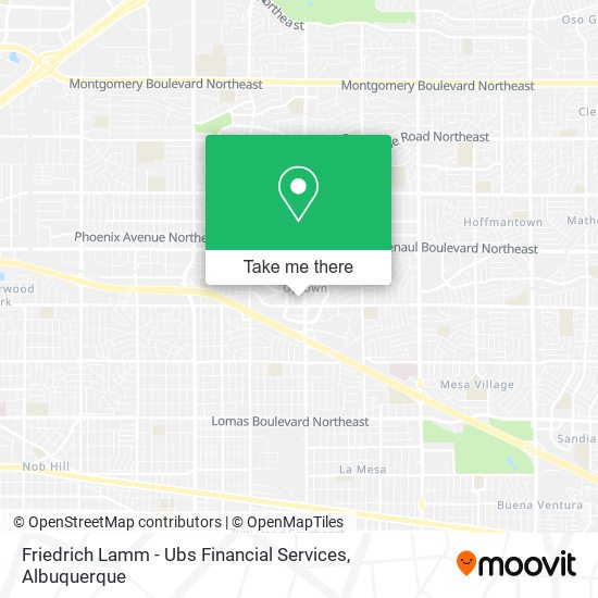 Friedrich Lamm - Ubs Financial Services map