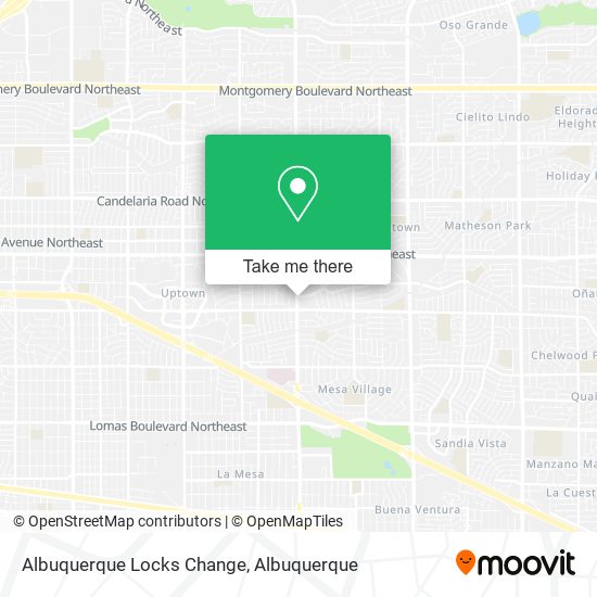 Albuquerque Locks Change map