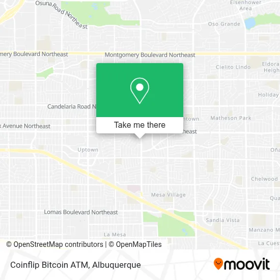Coinflip Bitcoin ATM map