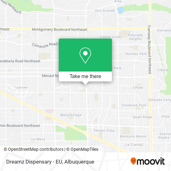 Mapa de Dreamz Dispensary - EU