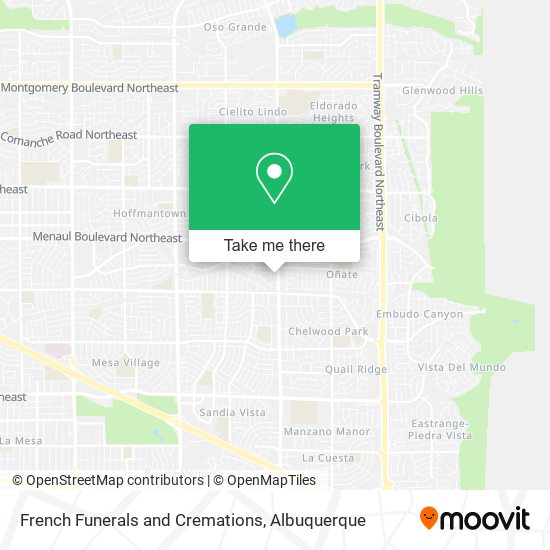 French Funerals and Cremations map