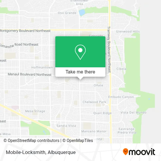 Mobile-Locksmith map